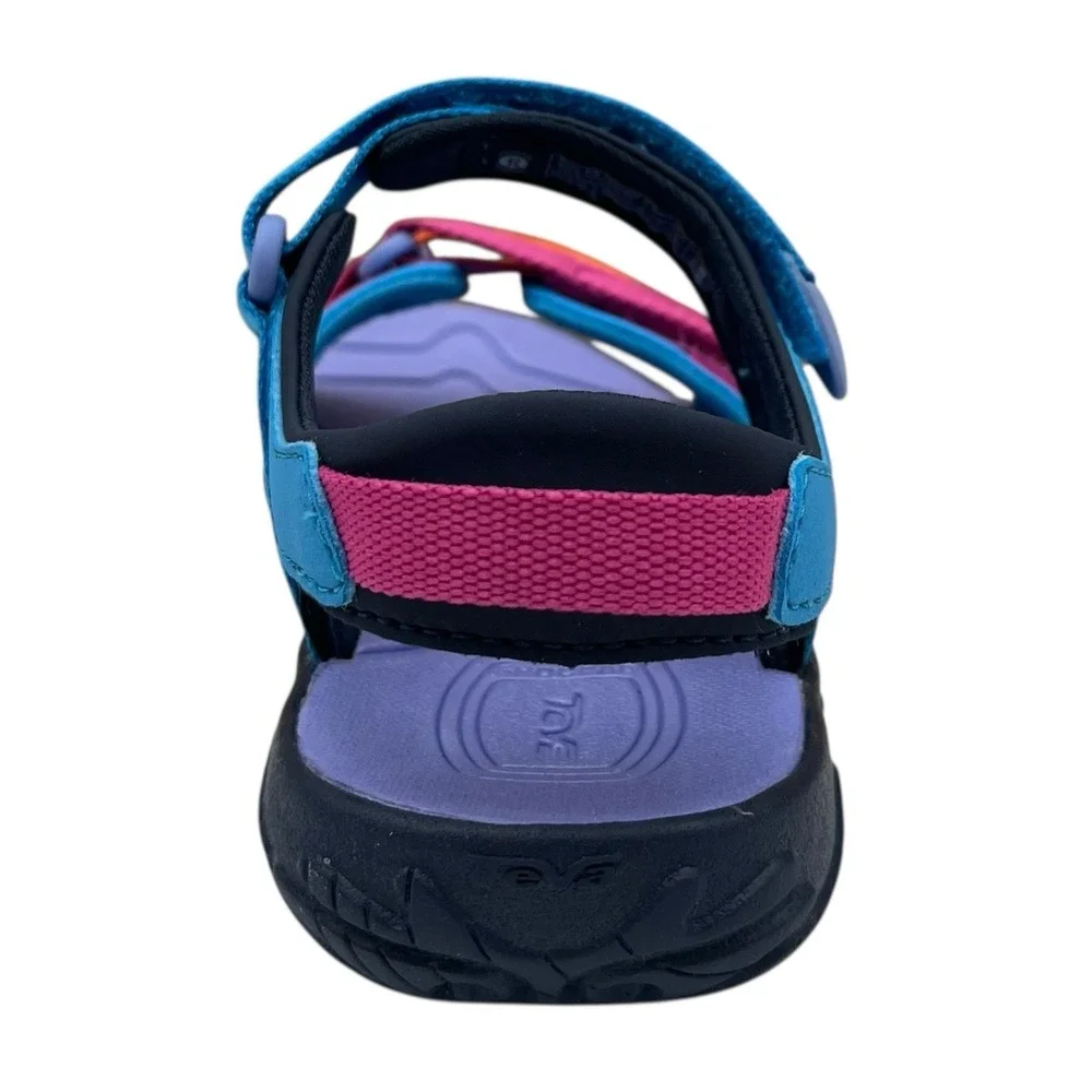 Teva Tirra Little Girls Sport Sandal Size 11 Blue Rose Multi Open Toe Adjustable